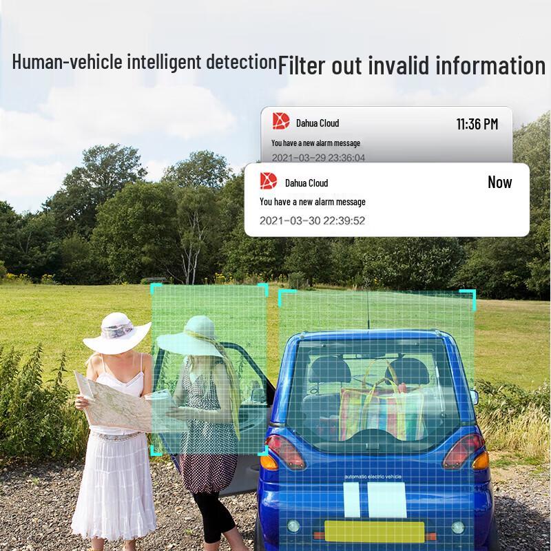 Dahua 3MP Wireless 4G PTZ Full-Color Night Vision Security Camera