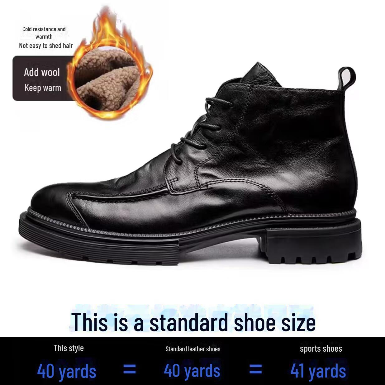 

Мужские ботинки Martin из натуральной кожи — стиль британской весны, с застежкой-молнией, высокие, с круглым носком, модные универсальные деловые рабочие ботинки 44