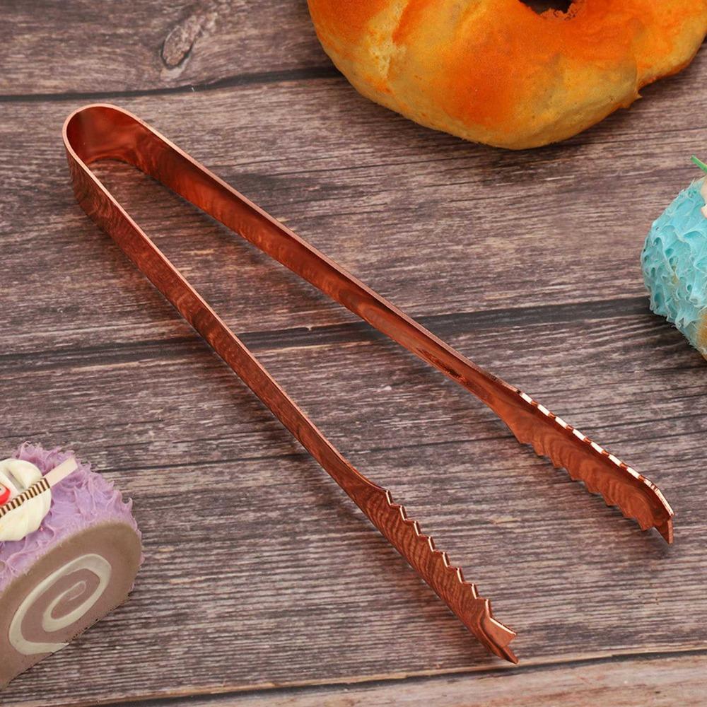Serrated Tip Stainless Steel Food Clip 304 Stainless Steel Ice Clip Food Tongs Restaurant