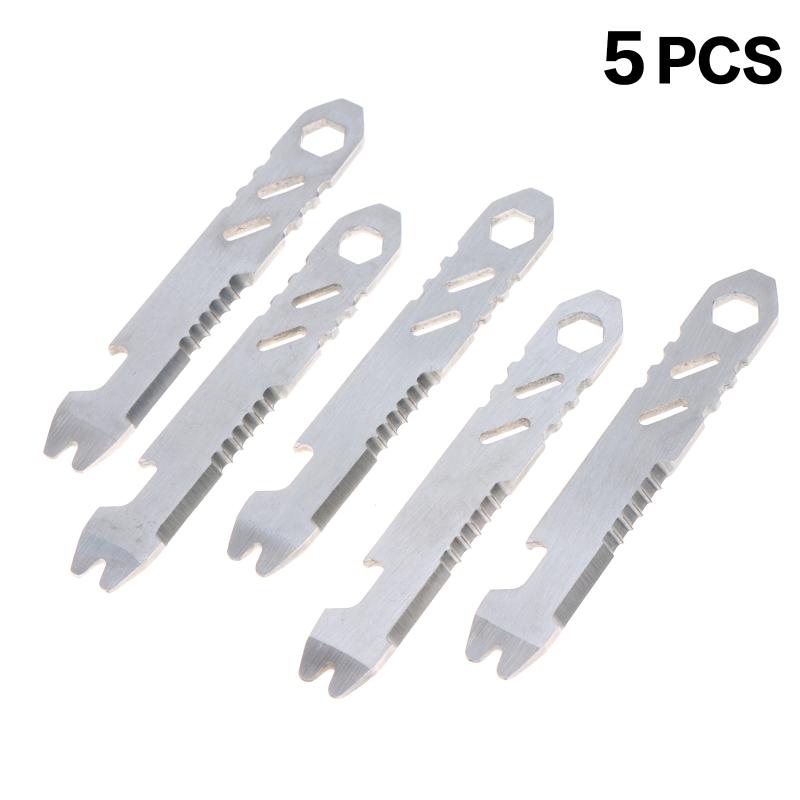 Multifunctional Survival Crowbar Set 1/3/5Pcs with Allen Wrench Bottle Opener for Camping Backpacking Emergency