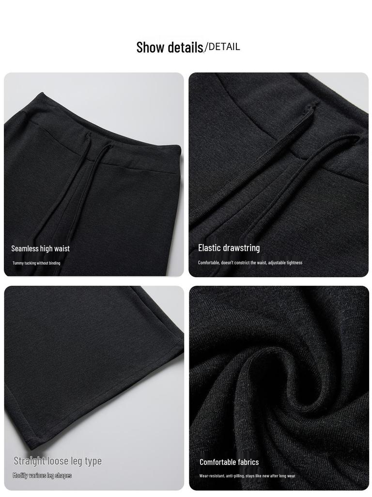2026 Spring/Summer Women's Tall Wide-Leg Yoga & Fitness Pants