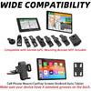 Support pour Emplacement CD pour Écran Carplay Bille de 17 mm pour GPS Garmin Nuvi Téléphone Portable dans la Voiture Moniteur 4"-11" Android Auto Tablette Porte-CD
