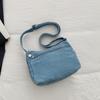 Denim Large Capacity Women's Crossbody Bag Commuter Multi-compartment Five-pointed Star Shoulder Bag