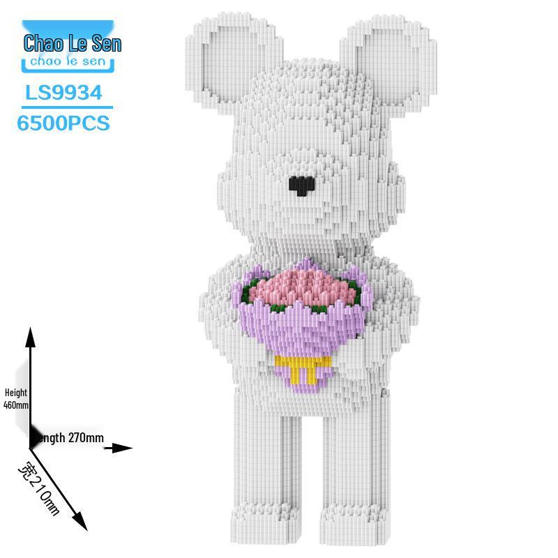 Chaole Sen 2026 Girl Series: Night Market Stall Building Blocks Toy
