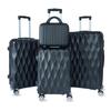 Universal Trolley Case Set: 28"/24"/20"/12" ABS Luggage with Wheels