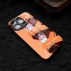 N-NIKKES Doro Phone Case For IPhone 17 Air 16 E Pro Max 15 14 13 Mini 12 Pro 11 Max Plus Black Glass Cover