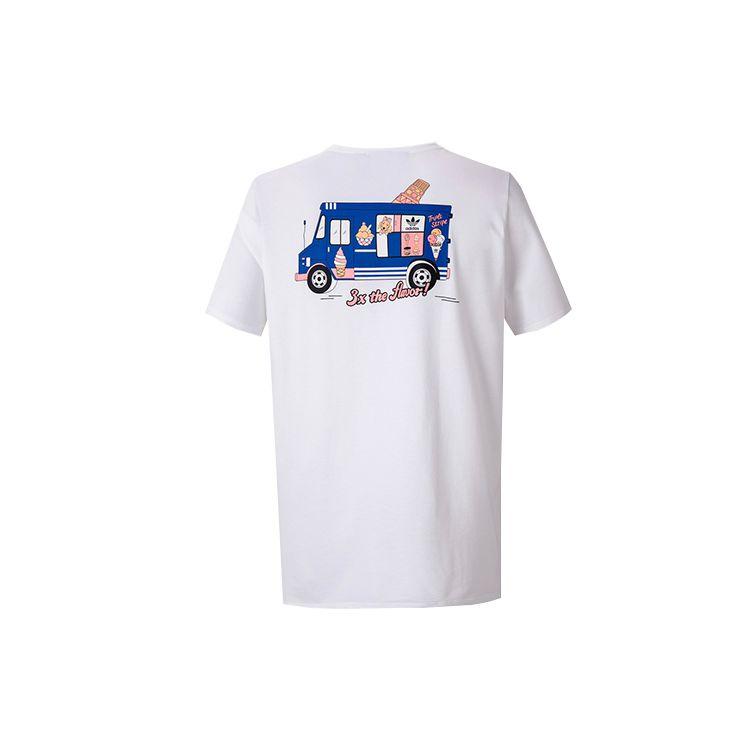Adidas Originals Trefoil Short Sleeve T-Shirt Men Tops White GQ8324