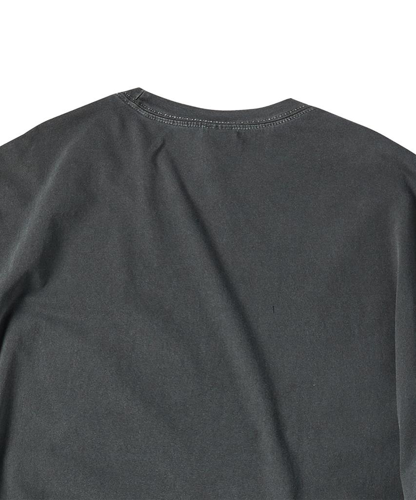 TRAVEL Helix Pigment Short Sleeve T-Shirt Black Charcoal