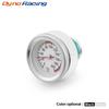 Motorcycle Fuel Tank Cap with Oil Temp Gauge (0-200℃), M20x1.5/M20x2.5, Black/Silver.