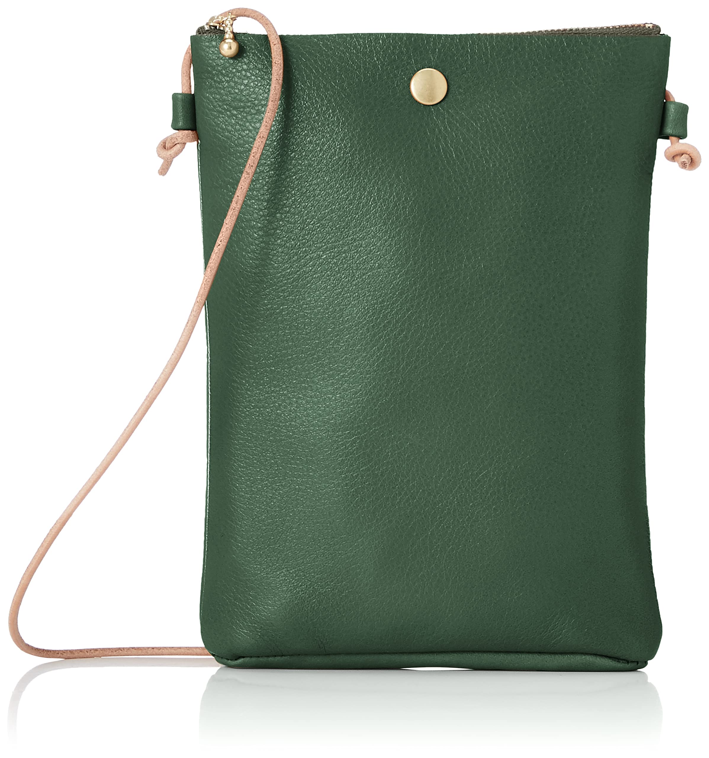 

[ZUCCHERO] Himeji Leather Simple Vertical Shoulder Bag