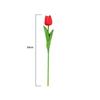 1pcs Bouquet Silicone Artificial Tulip Wedding Home Decoration Bouquet with Stems for Home Wedding Decoration