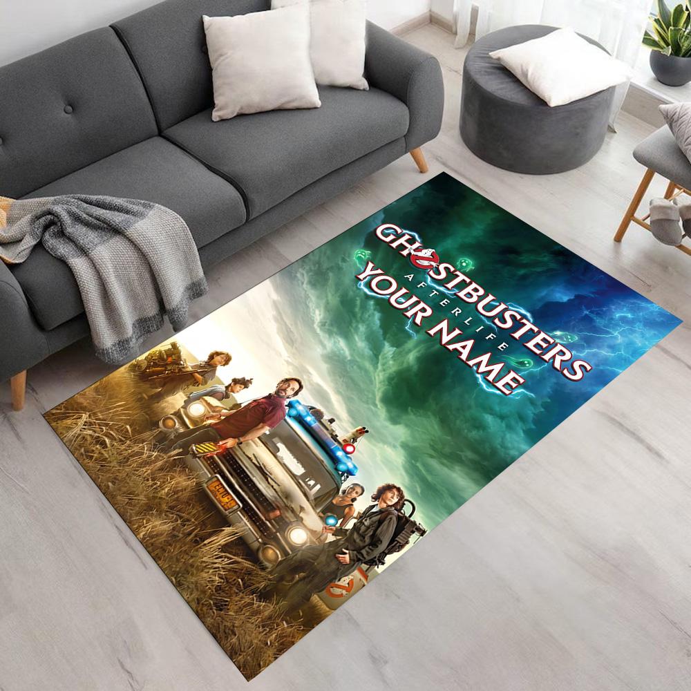Ghostbusters Personalized Name Floor Mat Suitable for Decorate room Playrooms Kitchen Game Room Anti-slip Rug Decorate Offices