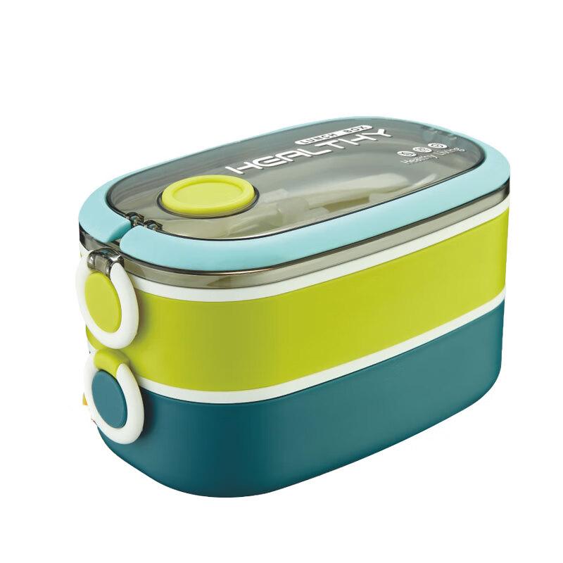 Double-Layer Plastic Lunch Box