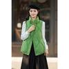 Fengxun Women's Casual Stand Collar Down Vest