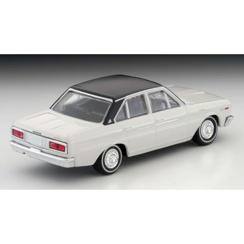 Tomica Limited Vintage 1/64 Scale LV-37b Nissan Cedric Personal Deluxe V (White/Black) 1970 Model (Finished Product)