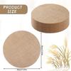 Burlap Round Placemats Jute Photo Props Party Dinner Table Decoration  Festival Home Decor