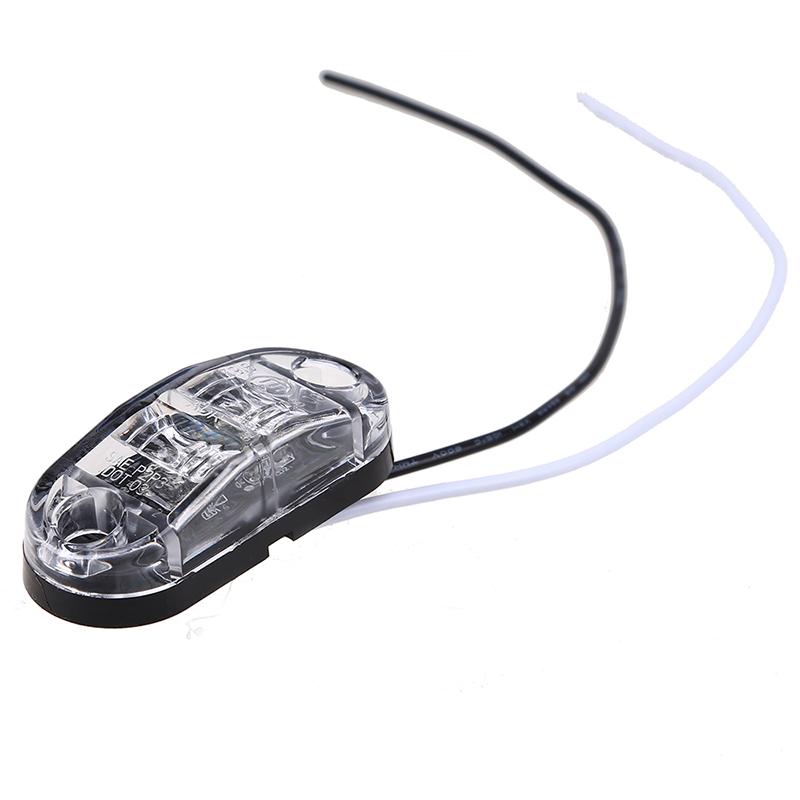 LED Clearance Marker Light Waterproof Tail Side Signal Lamp for Truck Trailer RV 12V