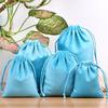Black Velvet Drawstring Jewelry Pouches