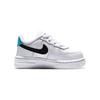 Nike Air Force 1 Worldwide Low top Skateboard Shoes White Black Blue Infant And Toddler CN8541-100