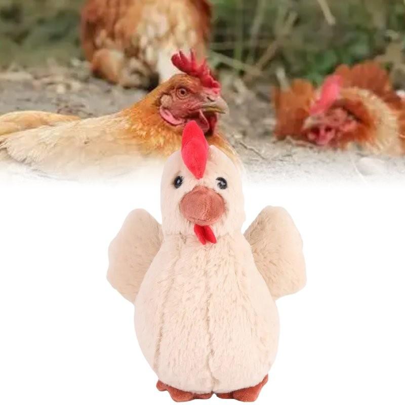 Chicken Cartoon Plush Toy Doll Room Decoration Children Festivals Gift Pp Cotton