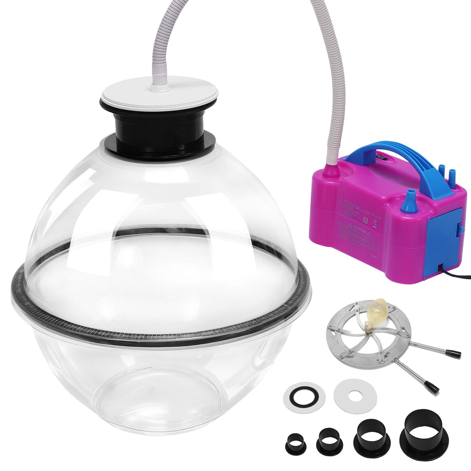 Машина для набивки шаров с воздушным насосом и расширителем, Машина для упаковки шаров, Многоцелевая для наполнения шаров, набивки шаров, букетов из шаров 10In чистый