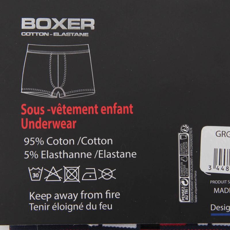 Boxer coton doux stretch Enfant RG512