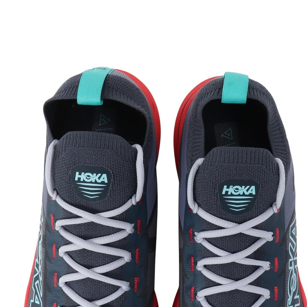 HOKA Zinal 2 Trail Running Shoes x Size (Navy Red, 26.5, Men's, 1141491-SSC)
