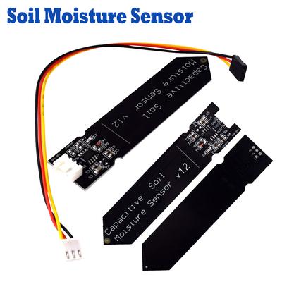 1-5pcs Capacitive Soil Moisture Sensor Module Anti-corrosion Wide Voltage Wire 3.3~5.5V DC Soil Moisture Sensor for Arduino