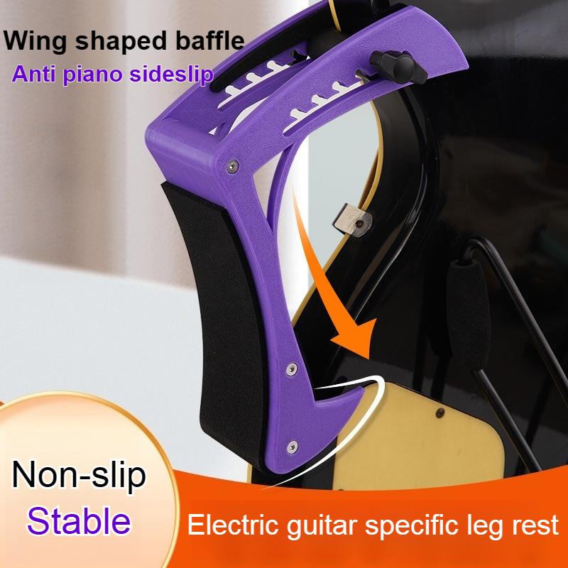 Portable Support Frame Made of Acrylic Sheet, Ergonomic Guitar Anti Slip Lightweight Bracket Adjustable Electric Guitar Holder