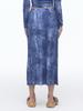 Dilettantism Denim Mesh Long Skirt (Bl)