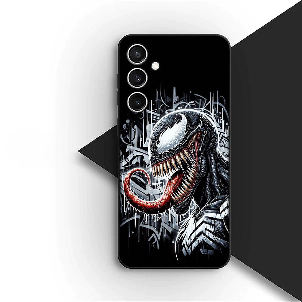 Phone Cover for Motorola Moto G86 G57 E14 E15 G14 G34 G35 G84 G24 A54 G15 Power E22 Case SpiderMan Marvel Venom Spider Man