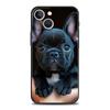 French Bulldog Dog Pet Luxury Phone Case For iPhone 17 Air 16 Plus 13 15 14 12 11 Pro MAX 7 8 SE Soft TPU Black Cover