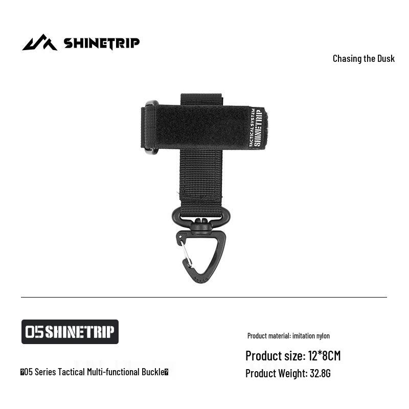Mountain Fun Shine Trip Tactical Multifunctional MOLLE D-Ring Triangle Hook Buckle Outdoor.