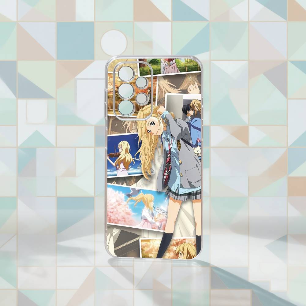 

Your Lie in April Phone Case For Samsung S25,S24,S21,S22,S23,S30,Ultra,S20,Plus,Fe Transparent Cover Samsung S30Ultra5G