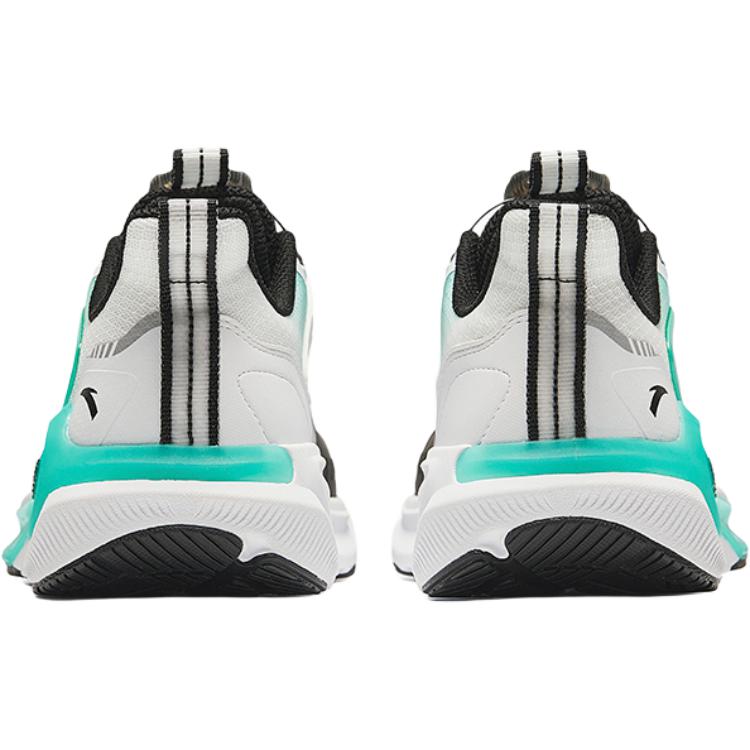 Anta Kids Hailang Knob Comfortable Non-Slip Wear-Resistant Breathable Low-Top Running Shoes Men running shoes Black Purple 312435512