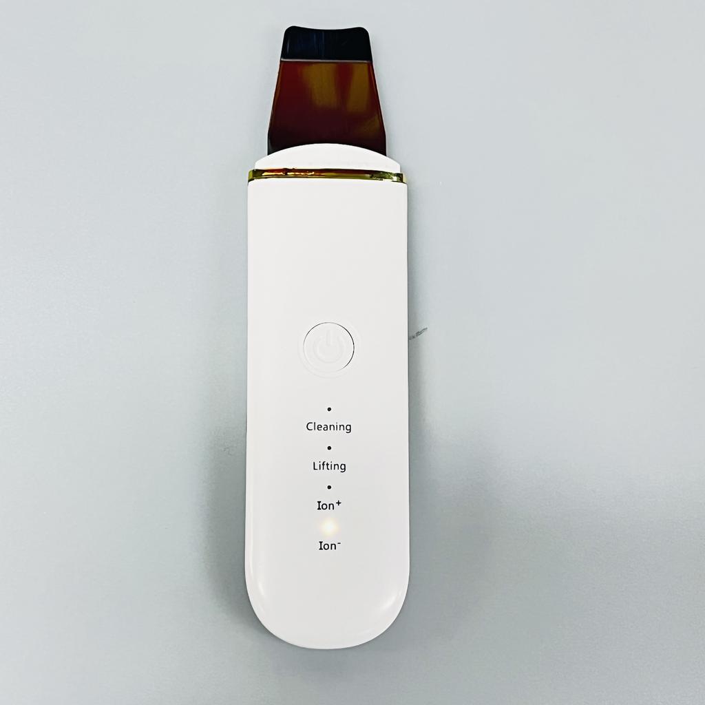 4 In 1 Skin Spatula Face Scrubber, Multifunctional Blackhead Remover with Ultrasonic Vibration for Deep Pore Cleansing Tool