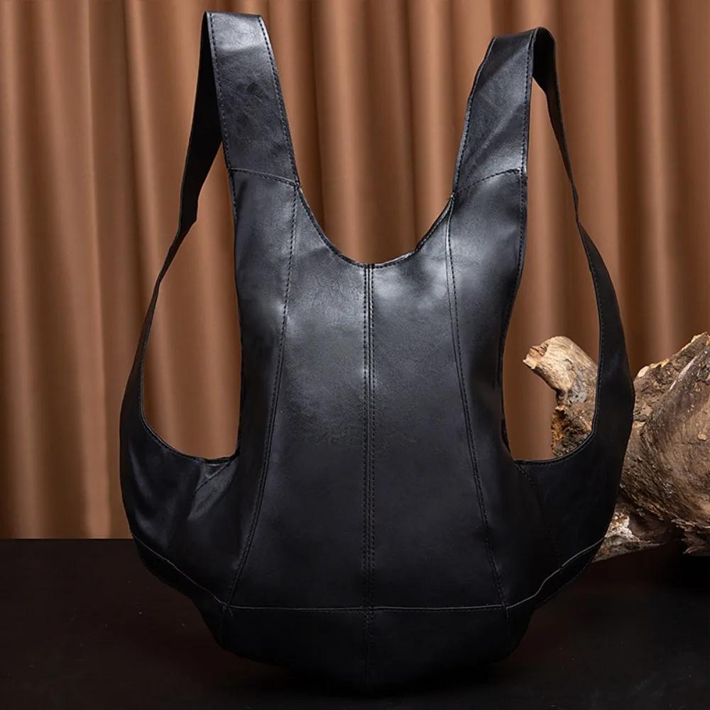 Super Cool Luxury Design Rivets Backpacks Soft Leather Large Capacity PU Backpacks Wear Resistant Punk Backpacks Unisex