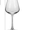 Custom Luxury Elegant Hand Blown Crystal Long Stem Goblet Burgundy Glass Gin Tonic Balloon Glasses for Wedding Restaurant