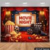 2D Glamorous Movie Night Backdrop for Studio & Themed Celebrations