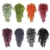 Artificial Lavender Vine Flower Artificial Rose Flower Wall Hanging Wedding Decoration Planting Vine Decoration for Home Garden