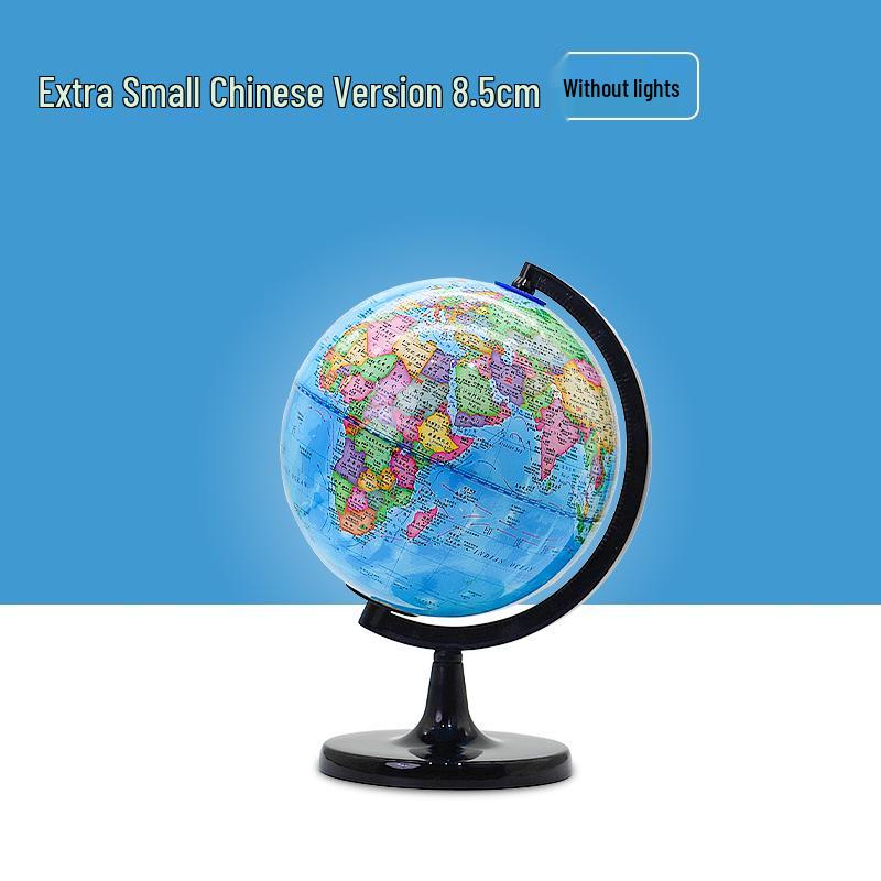 14.2CM High-Definition PVC Globe for Teaching and Ornamentation, Ideal for Middle School Students