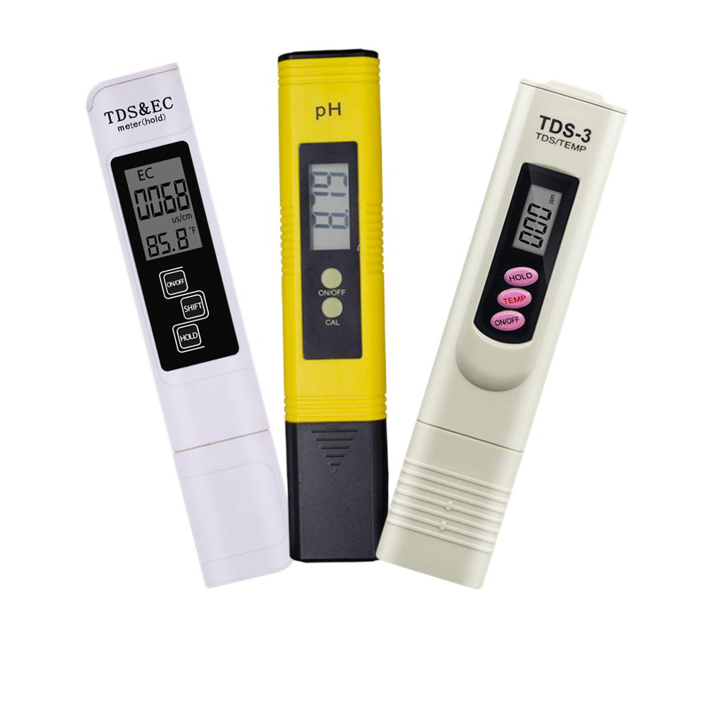Digital PH/EC/TDS Meter Optional 0.01 PH Tester EC TDS Meter Water Acidity Test Tool Hydroponic Pool for Aquarium Swimming Pool