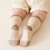 Baby Anti Slip Floor Sock Newborn Footwear Spring Autumn Middle Tube Sock Boy Girl Soft Cotton Cartoon Socks Kids Cartoon Sock