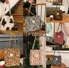 Retro Corduroy Women's Shoulder Bag Large Capacity Student Girls Casual Tote Book Handbags Flower Leopard Female Shopping Bags