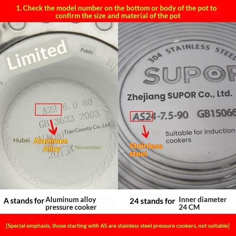 Pressure Cooker Silicone Gasket Sealing Ring Anti Aging 16 To 22Cm Universal Fit For Home Daily Cooking Accessories