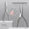 Professional Sculpting Pliers for Gel & Crystal Nail Extensions