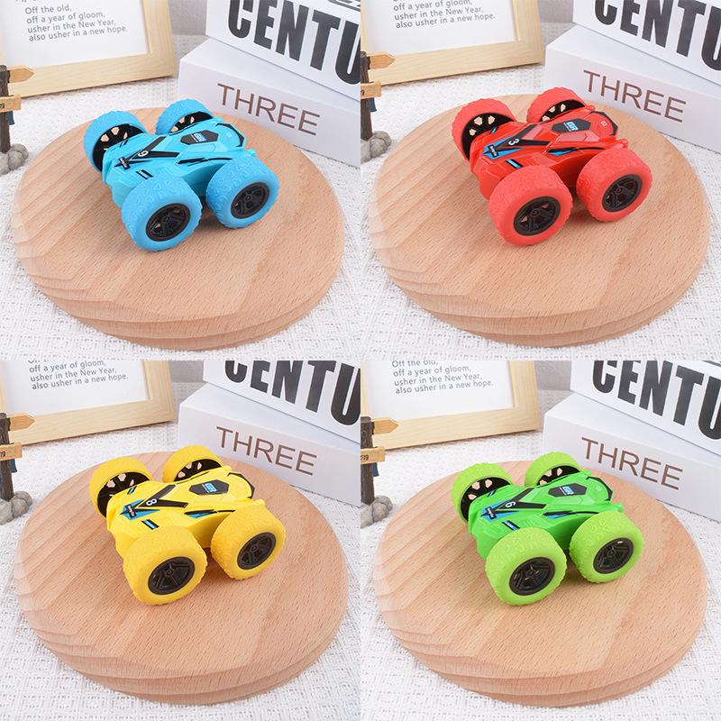 Children's Inertial Stunt Dinosaur Excavator & Dump Truck Toy Set