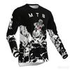 Long Sleeve MTB Racing Jersey Family Matching Downhill Bike MX Outdoor Breathable Lightweight Casual Graphic Printed Wear Top