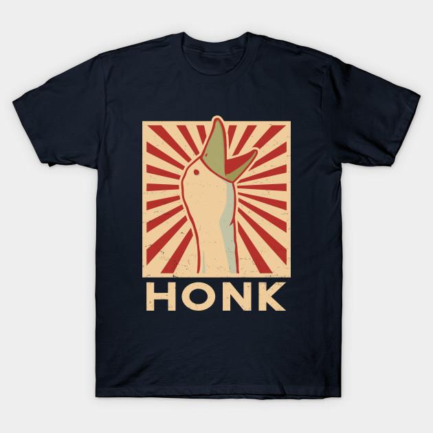 

Men Black Print T-shirt Honk No-Cut Transfer Paper Print Cotton Tshirt S Темно-синій