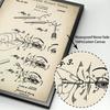 Fashion Makeup Patent Mascara Blueprint Wall Art Print Canvas Painting Nordic Poster Wall Pictures Beauty Salon Shop Room Decor